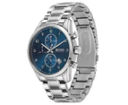 Hugo Boss Men's 44mm Skymaster Sports Luxury Watch - Blue/Silver