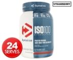 Dymatize ISO100 Hydrolyzed Protein Powder Strawberry 725g 1