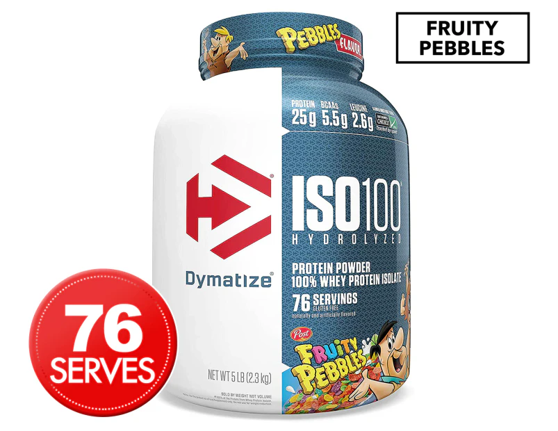 Dymatize ISO100 Hydrolyzed Protein Powder Fruity Pebbles 2.3kg