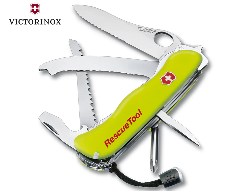 Victorinox Rescue Tool Swiss Army Knife w/ Nylon Sheath