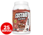 Muscle Nation Custard Casein Protein Choc Hazelnut 1kg / 25 Serves