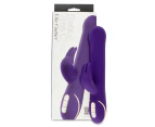 Seven Creations Vibe Couture Rabbit Tres Chic Rechargeable Vibrator - Purple