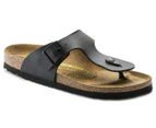 Birkenstock Unisex Ramses Birko-Flor Regular Fit Sandals - Black