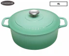 Chasseur 24cm / 4L Round French Oven - Peppermint