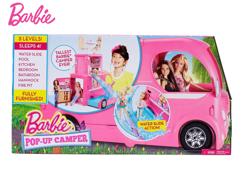 Mattel Barbie Pop-Up Camper Toy