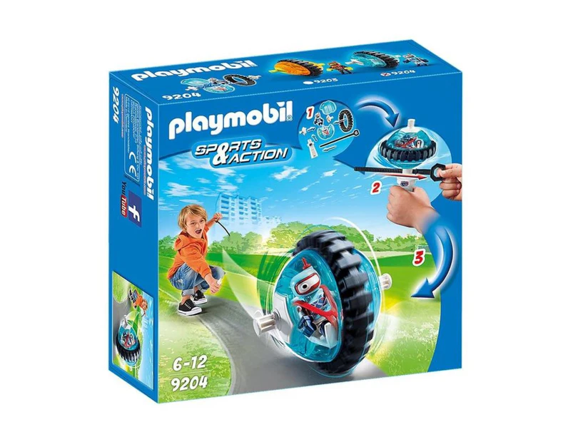 Playmobil Blue Roller Racers Sports & Action 9204