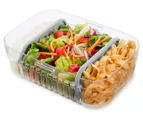 PackIt 1.6L Mod Lunch Bento Box - Steel Grey