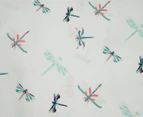 Daniel Brighton Junior Printed Microfibre Single Bed Quilt Cover Set - Little Dragonfly