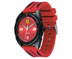 Ferrari Men's 45mm Forza Silicone Watch - Red/Black