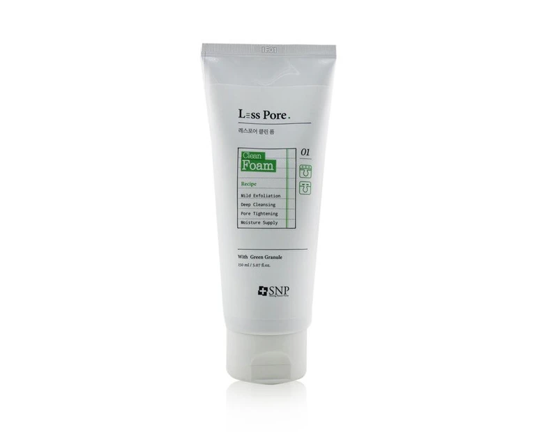 SNP SNP Less Pore Clean Foam 150ml/5.07oz