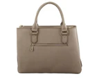 Morrissey Italian Structured Leather Tote Bag (MO2362)