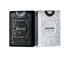 Star Wars Playing Cards Silver Special Edition Light & Dark 2-Deck Set