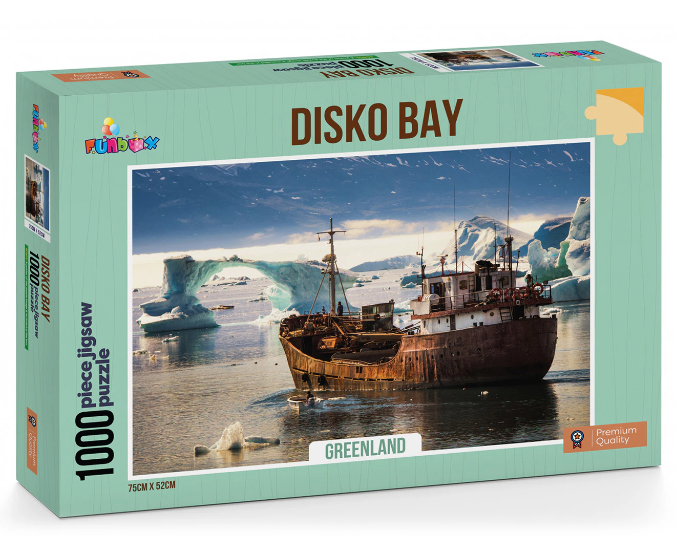 Funbox Disko Bay Greenland 1000-Piece Jigsaw Puzzle