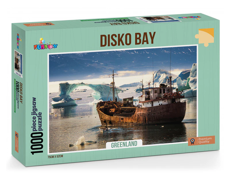 Funbox Disko Bay Greenland 1000-Piece Jigsaw Puzzle