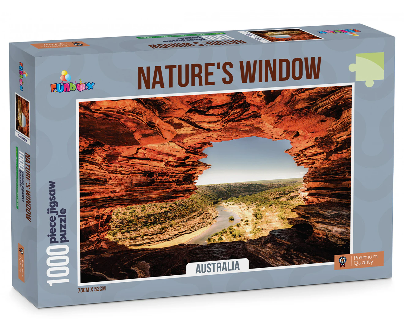 Funbox 1000-Piece Nature's Window Jigsaw Puzzle