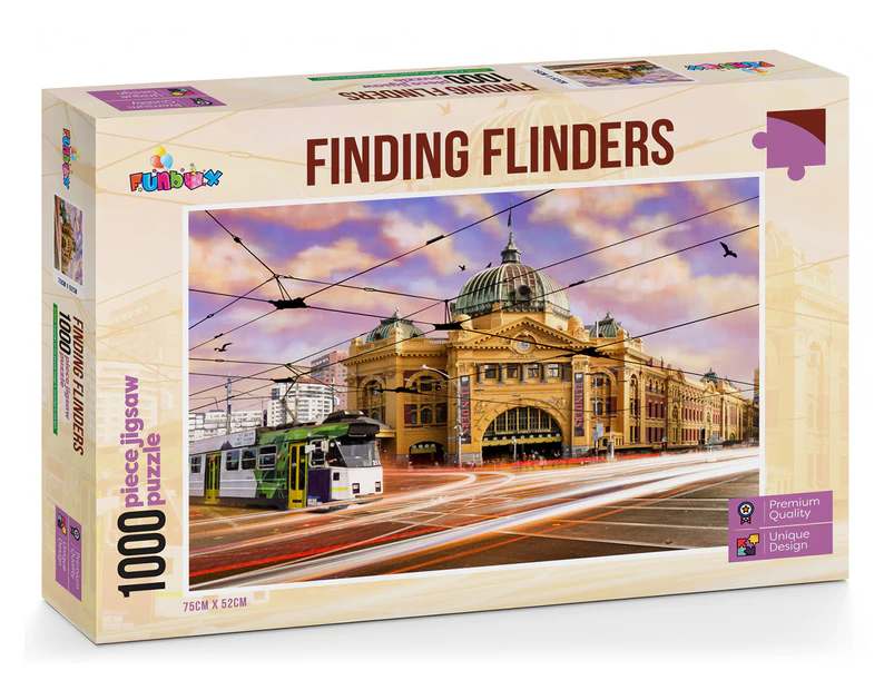 Funbox Finding Flinders 1000-Piece Jigsaw Puzzle