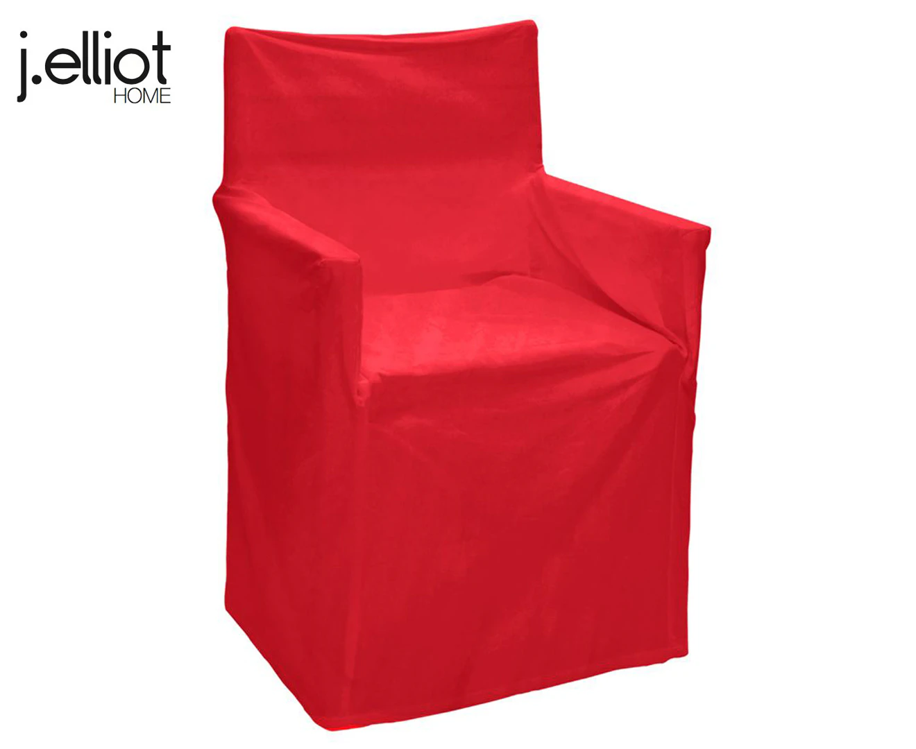 J.Elliot Home Outdoor Director Chair Cover - Solid Red