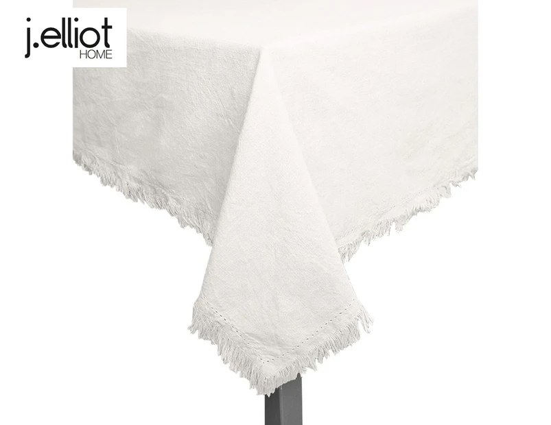 J. Elliot Home 250x150cm Avani Tablecloth - Ivory