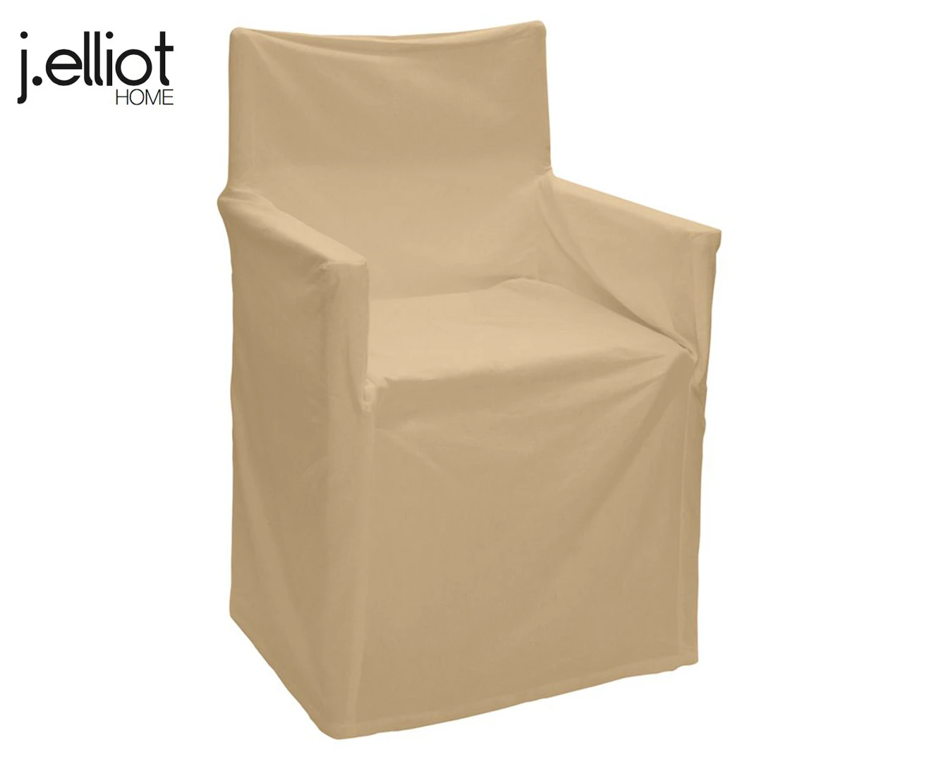 J.Elliot Home Outdoor Director Chair Cover - Solid Taupe