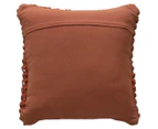 J.Elliot Home 50x50cm Zara Cushion - Burnt Orange