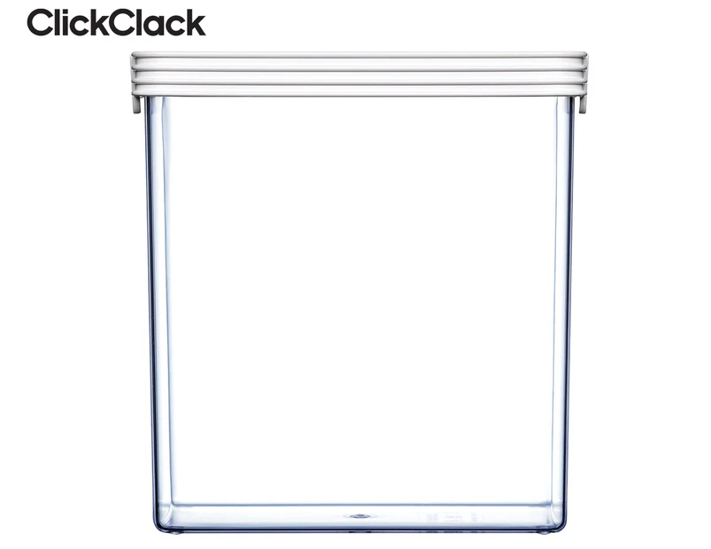 ClickClack 4.3L Basics Pantry Container - White