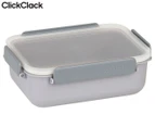 ClickClack 1.3L Daily Cube Container - Grey