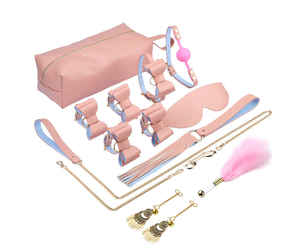 RY 9pcs Premium Bondage Kit - Macaron