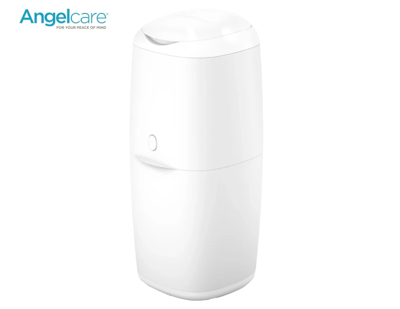 Angelcare Baby Nappy Disposal Bin and One Refill - White