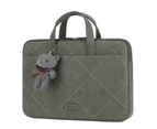 BRINCH 13.6 Inch Laptop Sleeve Case Briefcase Handbag Laptop Bags-Dark Grey