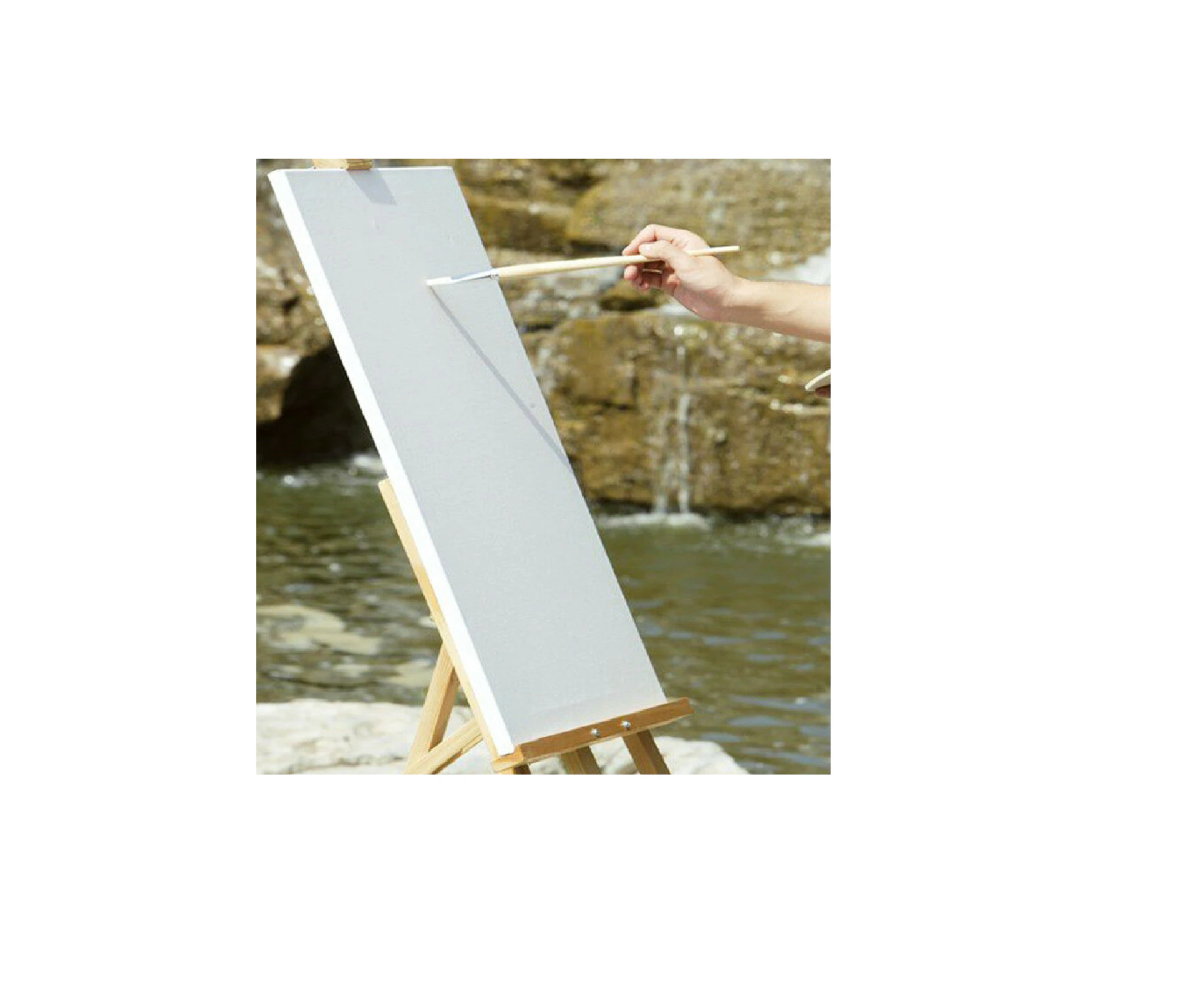 5 Pcs 60x80cm Artist Blank Stretched Canvas Canvases Art Large White Range Oil Acrylic Wood