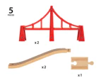 BRIO Double Suspension Bridge Toy