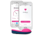 OhMiBod Nex 1 BlueMotion 2nd Gen. App Controlled Wearable Pantry Vibrator - Blue/Pink