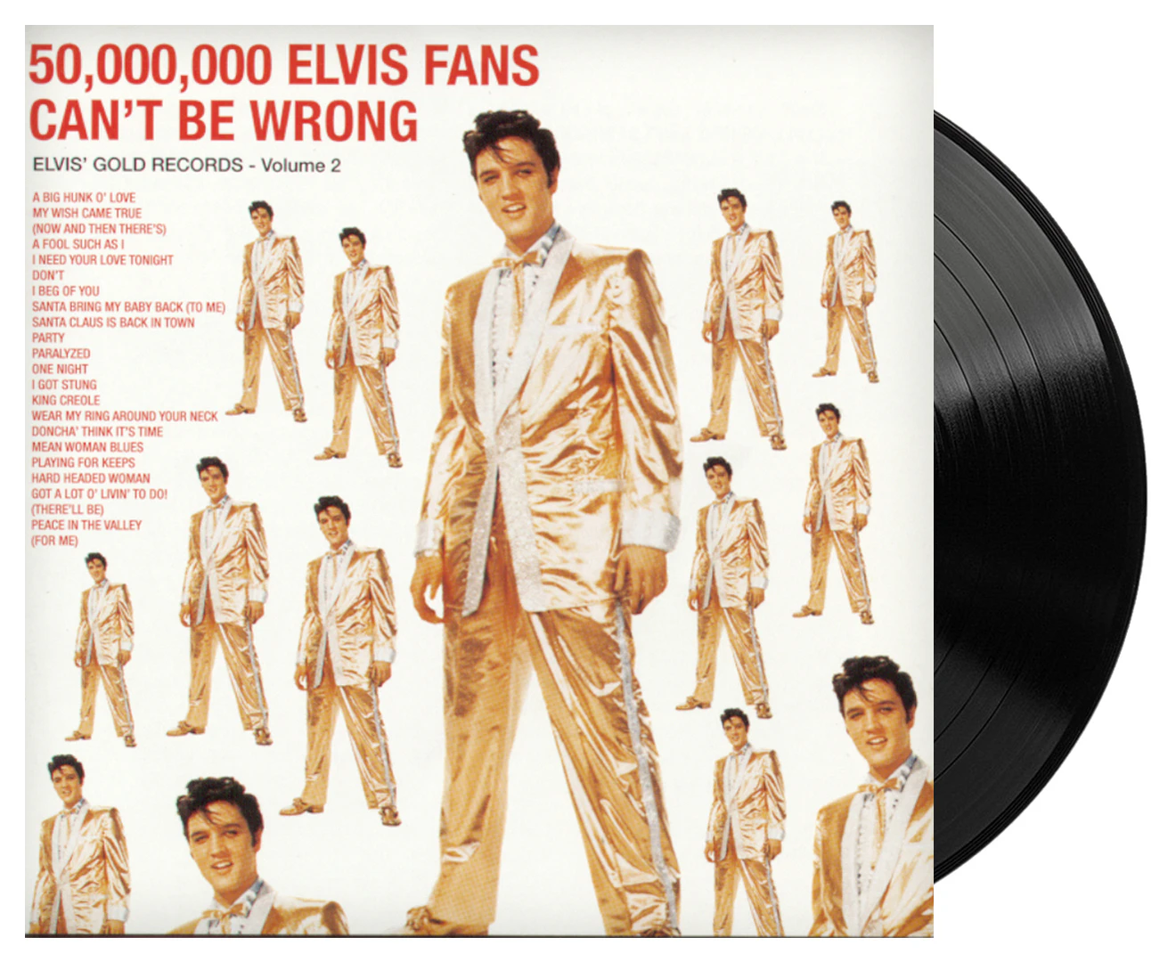 Elvis Presley - 50,000,000 Elvis Fans Can't Be Wrong: Elvis' Gold Records Volume 2  [VINYL LP] 140 Gram Vinyl USA import