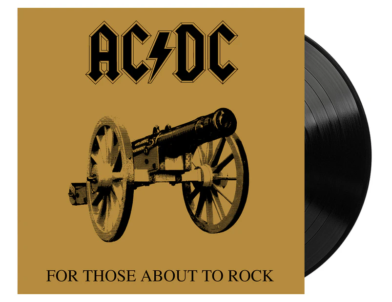 AC/DC For Those About To Rock We Salute You Vinyl Album
