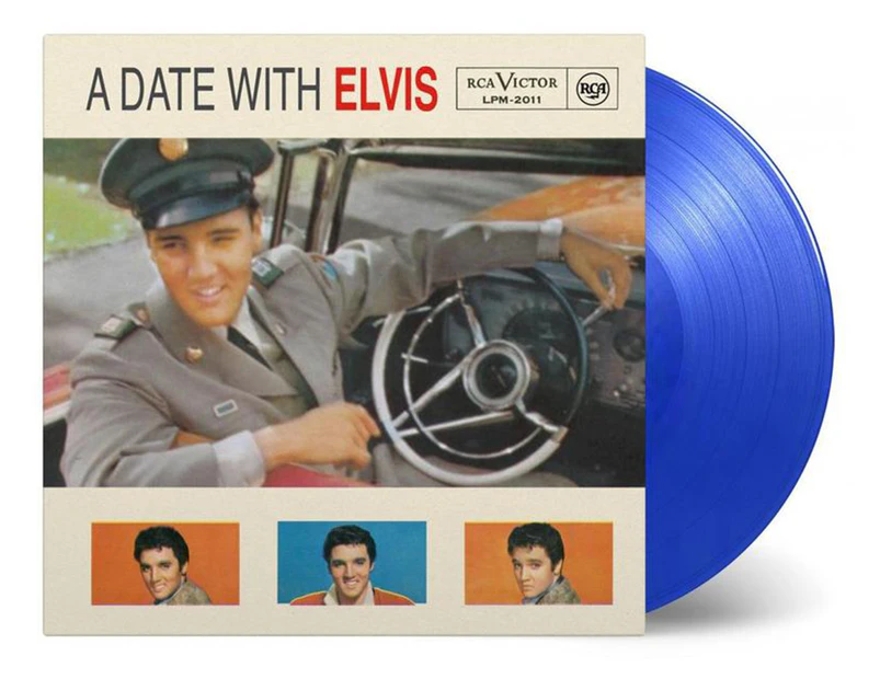 A Date With Elvis Coloured Vinyl Album