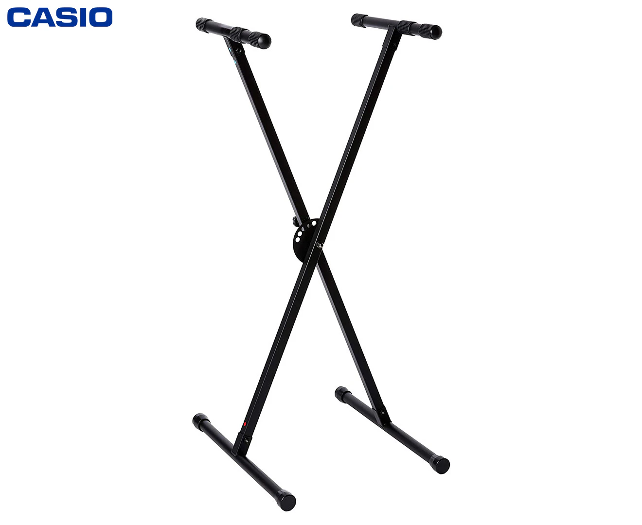 Single-Braced Portable Musical Keyboard/Electric Piano Stand Folding - Black