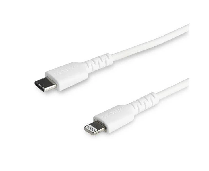 Star Tech 2m USB-C To Lightning MFI-Certified Cable Flexible Fiber For iPhone WH