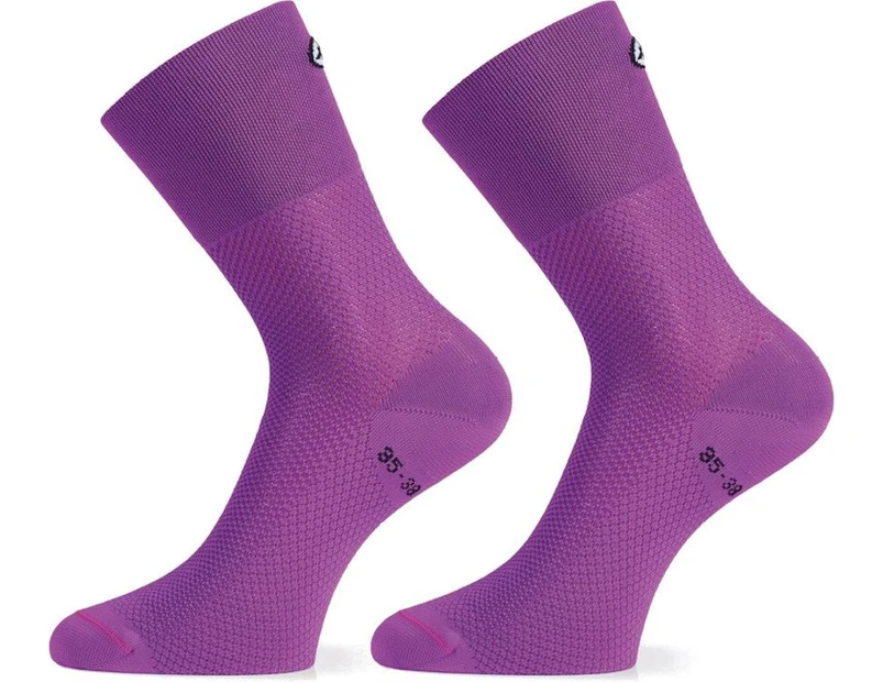 Assos Mille GT Road Bike Socks Unisex Purple 2020