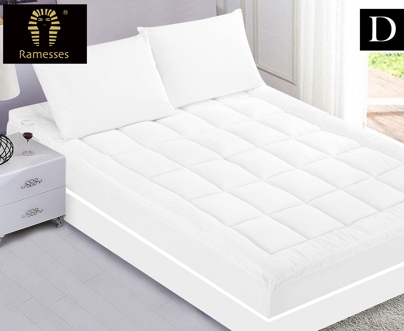 ramesses mulberry silk mattress topper