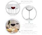 Bormioli Rocco Inalto Uno Extra Large Wine Glass - 640ml - Pack of 6 Drinking Glasses