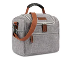 LOKASS Lunch Box Insulated Lunch Bag Large Lunch Cooler Tote Bag