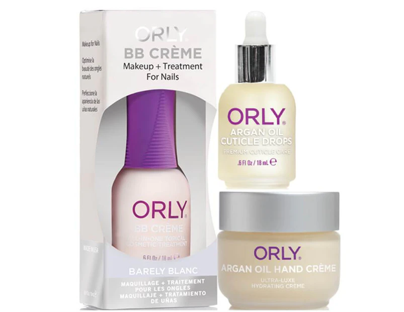 ORLY BB Creme Blanc and Argan Oil Pack