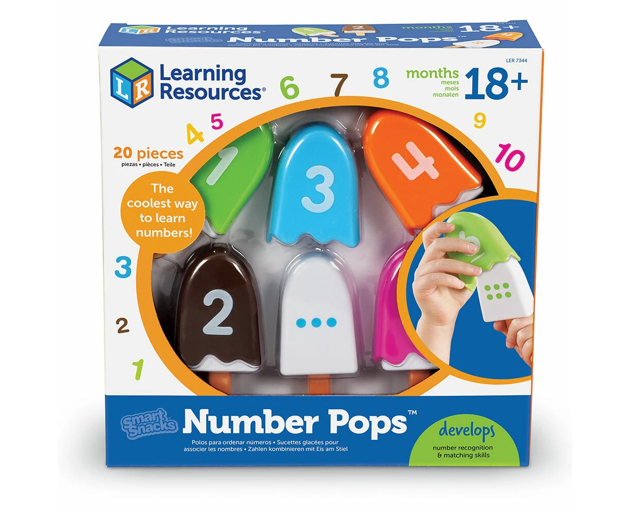 Learning Resources Smart Snacks Number Pops Educational Toy