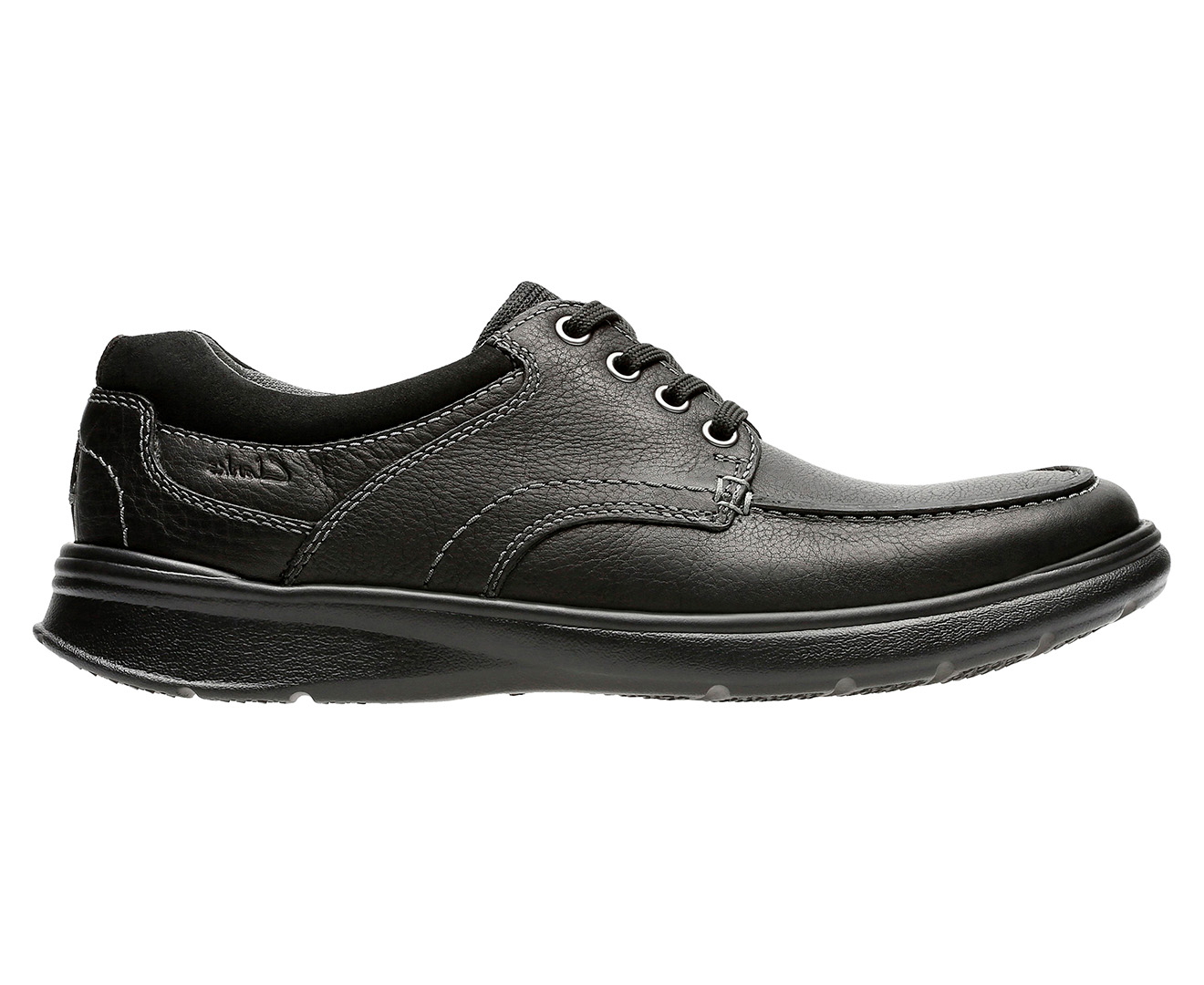 Clarks Men's Cotrell Edge Casual Shoes - Black | Catch.co.nz