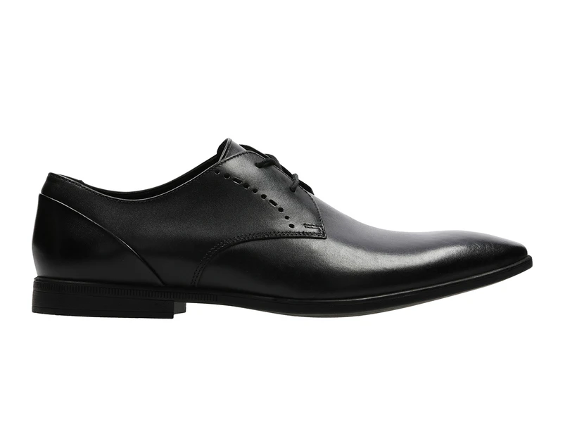 Decisión varonil ola Clarks Men's Bampton Lace Dress Shoes - Black | Catch.com.au