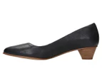 Clarks Women's Mena Bloom Heeled Shoes - Black