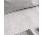 Linen House Miyuki Printed Flannelette Sheet Set - Queen