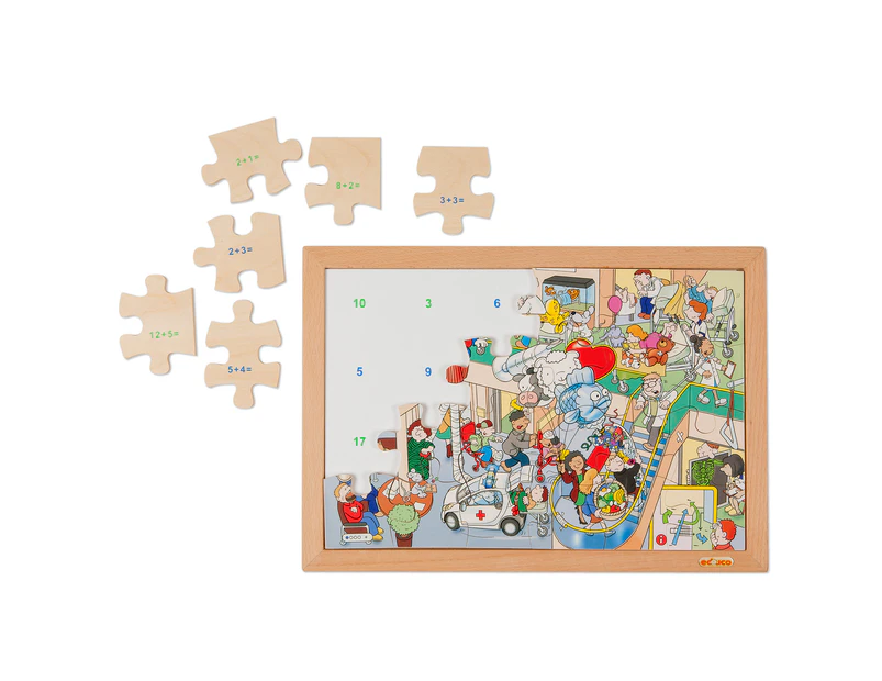 Educo Math Puzzle - Addition (Age 4-6)