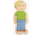 Beleduc Multilayer Wooden Puzzle - Little Boy (Age 4-6)