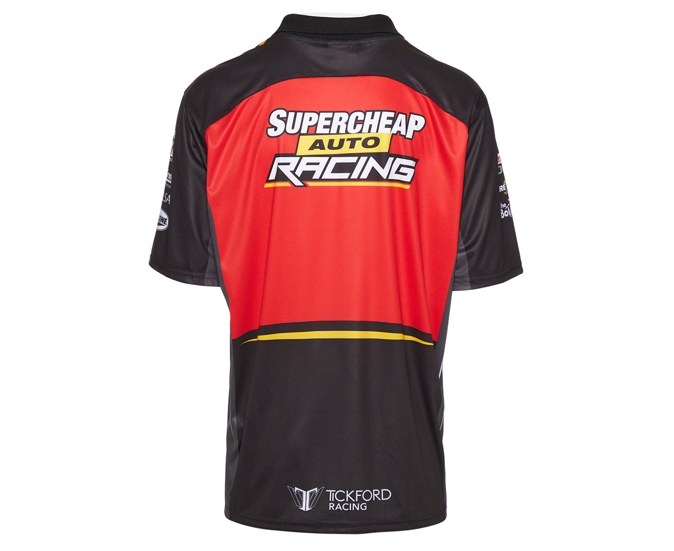 V8 Supercars Men's 2019 Supercheap Auto Racing Team Polo Shirt - Black ...